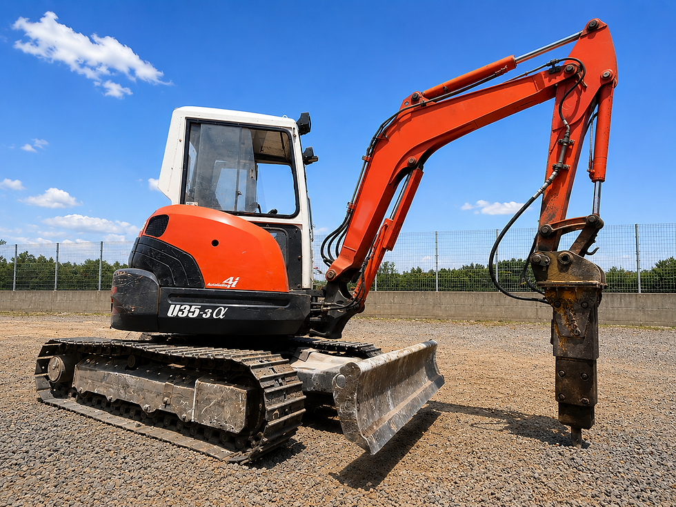 Thumbnail: KUBOTA U35-3 ALPHA Mini Escavatore