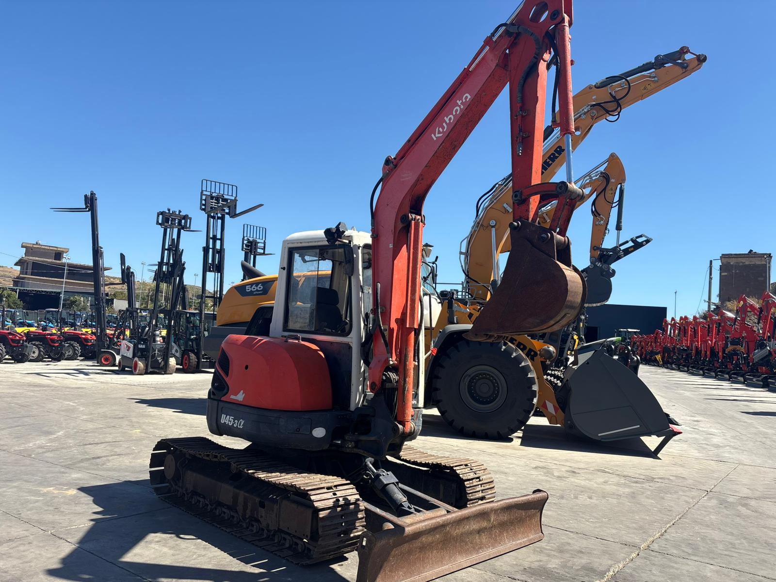 KUBOTA U45-3 ALPHA USATO – ESCAVATORE CINGOLATO ANNO 2003