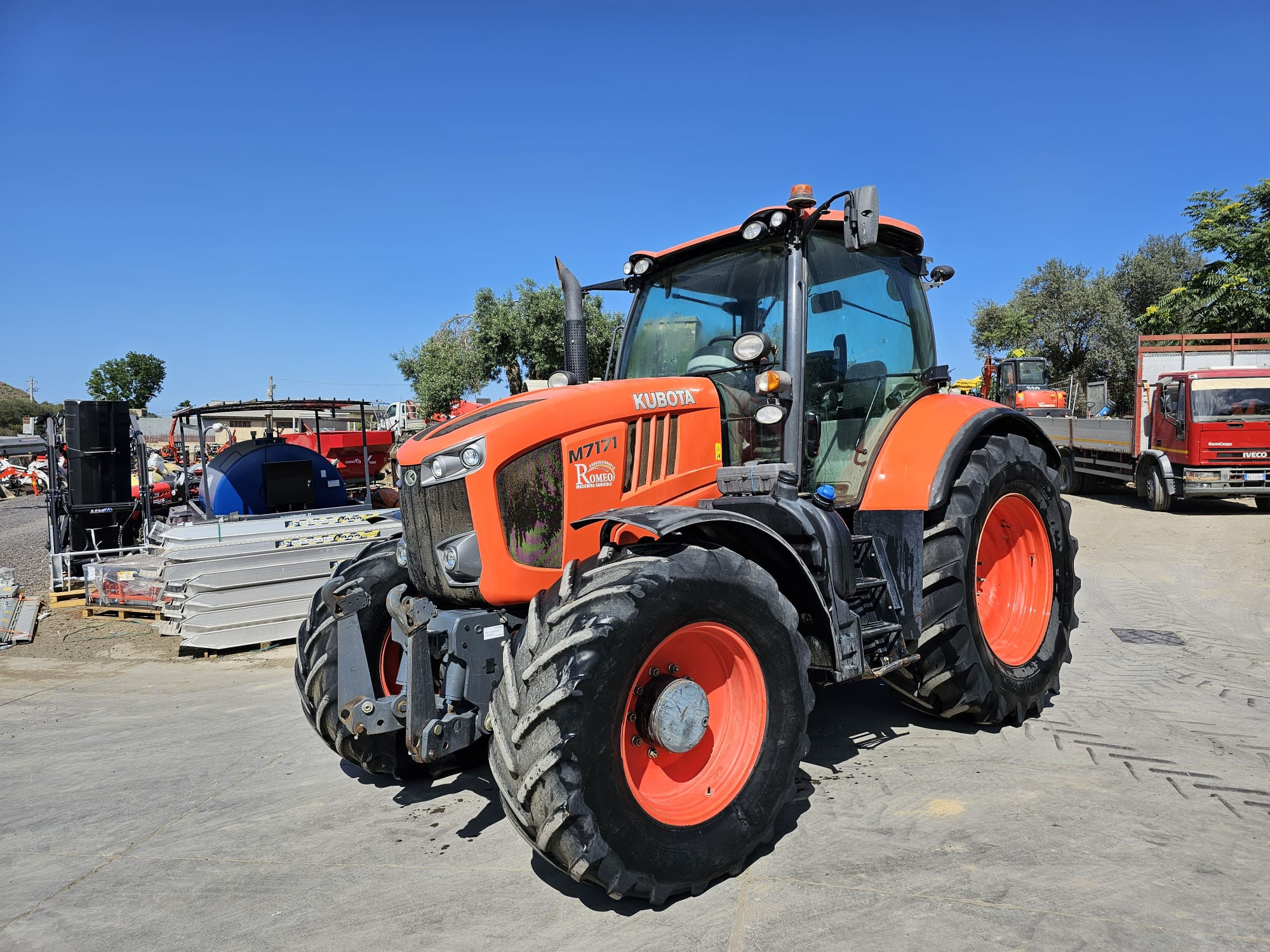 Kubota M7171 trattore Usato