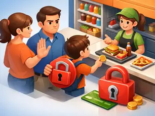 Pais podem bloquear compras na cantina?