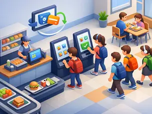 Sistema de vendas escolar que reduz filas