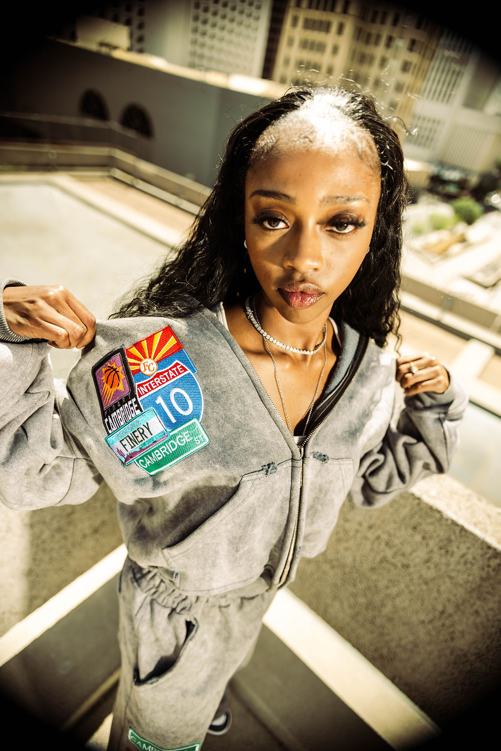 From Az With Luv Zip Up