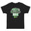 Thumbnail: Black Buzz monster truck T-shirt on a child, green and gray.