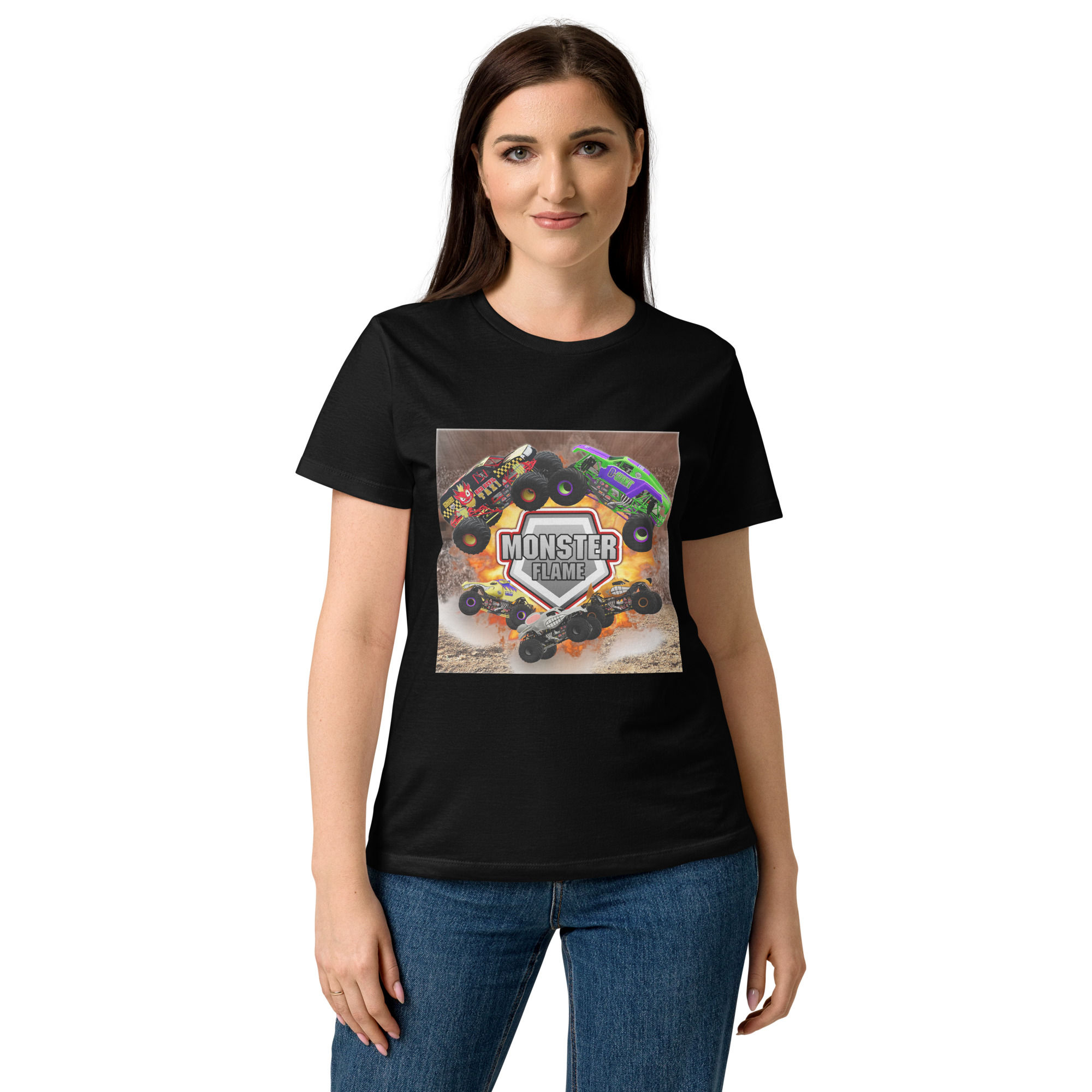 Monster Flame Original T-Shirt (Women)