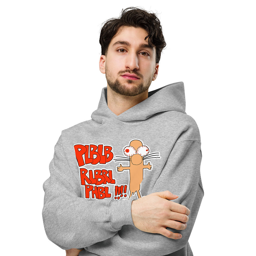 Thumbnail: PLBLB-RLBRL-PHBL!!!! (Mr.Dick) - Hoodie (Unisex)