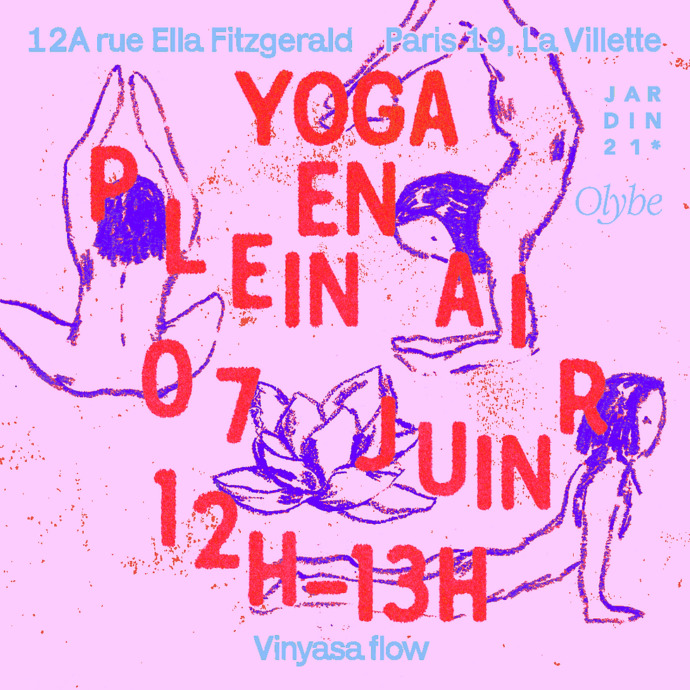 Yoga au Jardin21 ☘︎