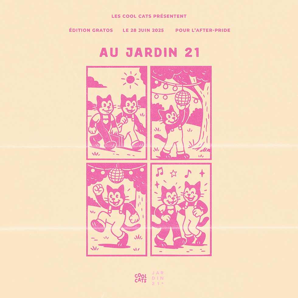 After-pride w/ Cool Cats x Jardin21 - Open Air