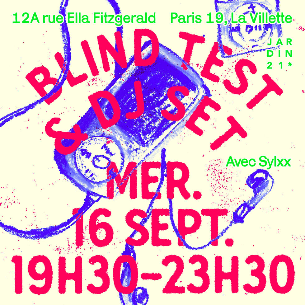 Blind test musical & DJ set ᰔᩚ FINALE