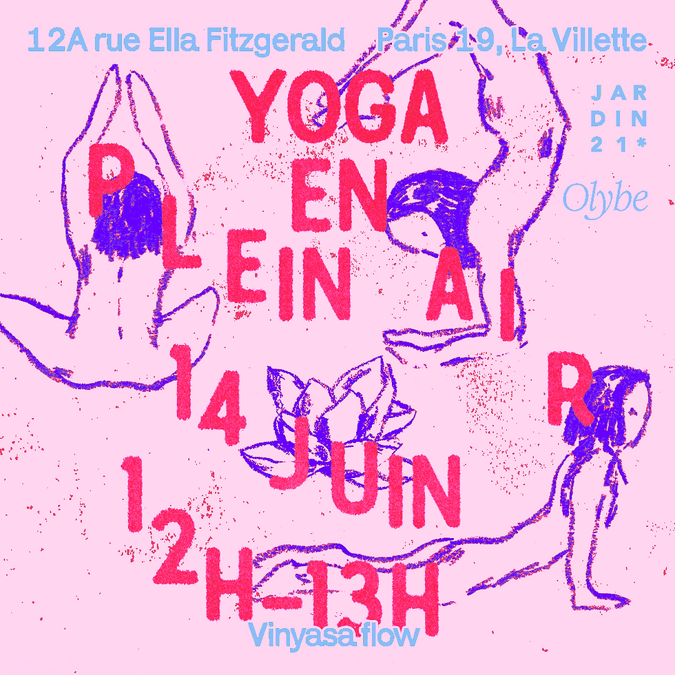 Yoga au Jardin21  ☘︎