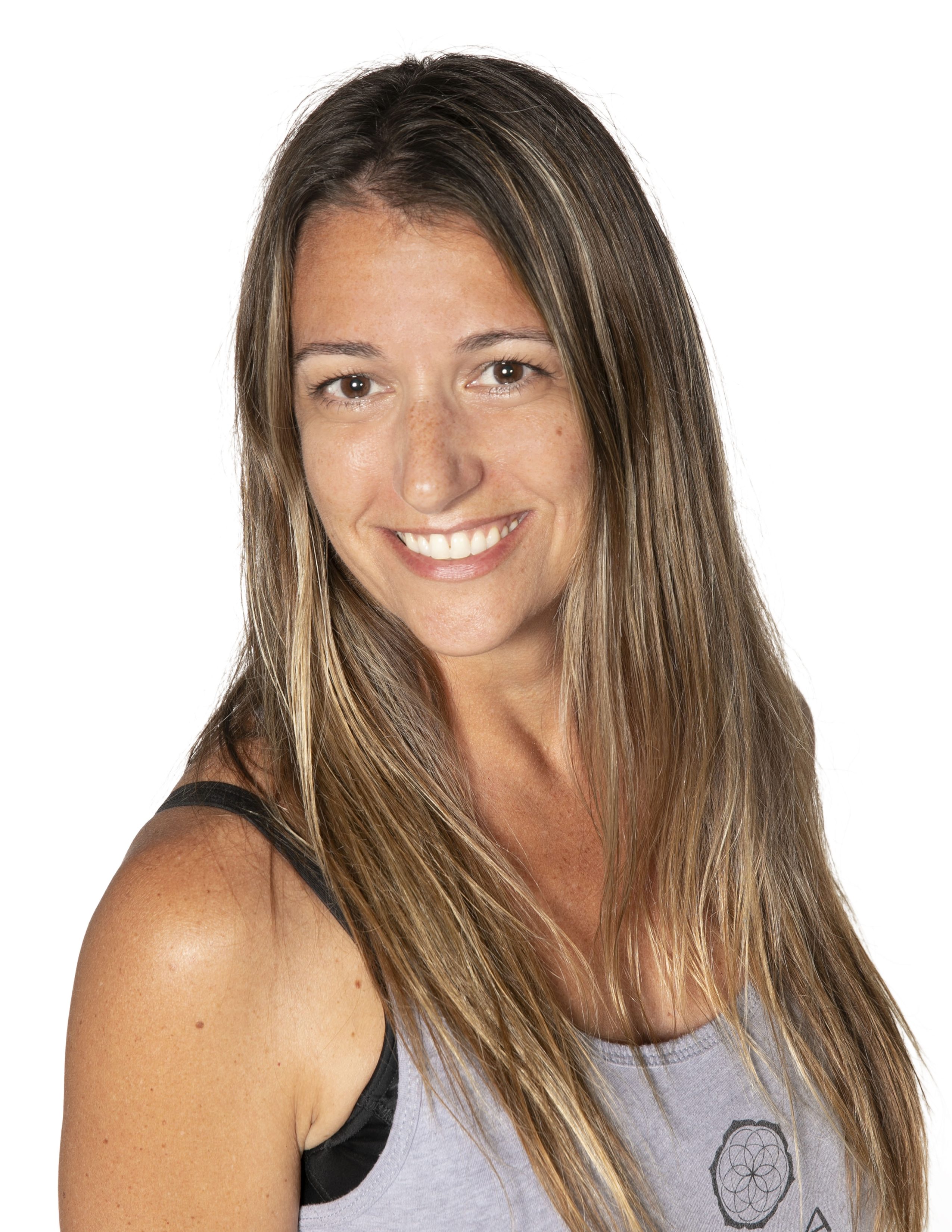 Michele Guess, aerial yoga teacher