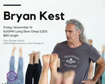 Bryan Kest Long, Slow, Deep Master Class