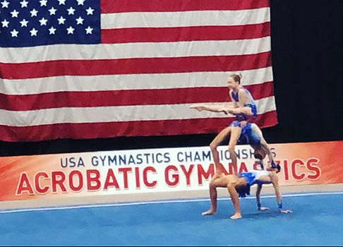 Award winning acro team