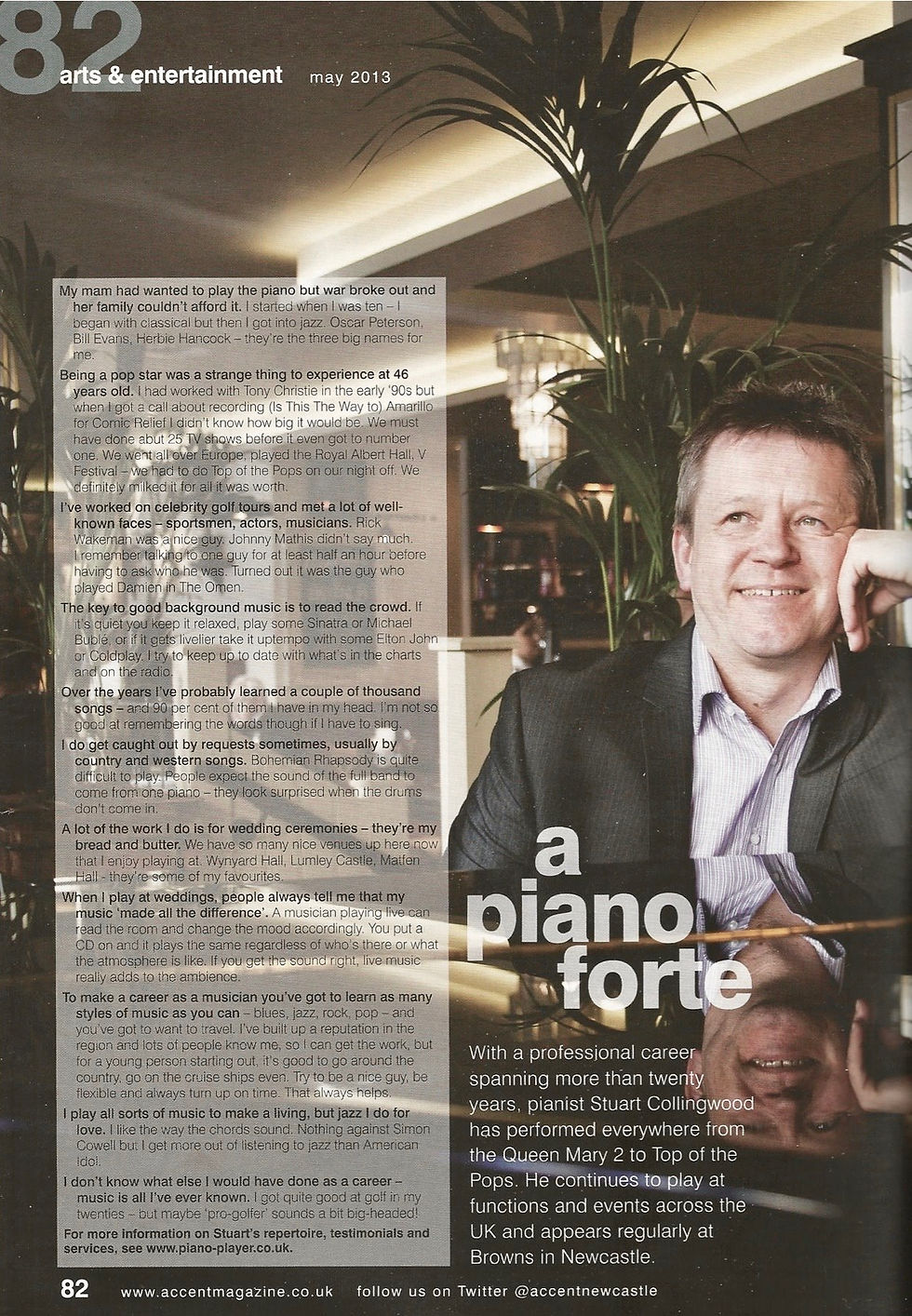 Accent magazine article na few years ago