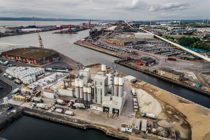 Cement works
