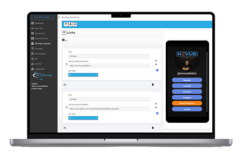mini webseite creator