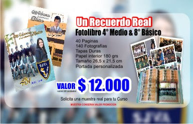 Fotolibro 4° Medio u 8° Básico