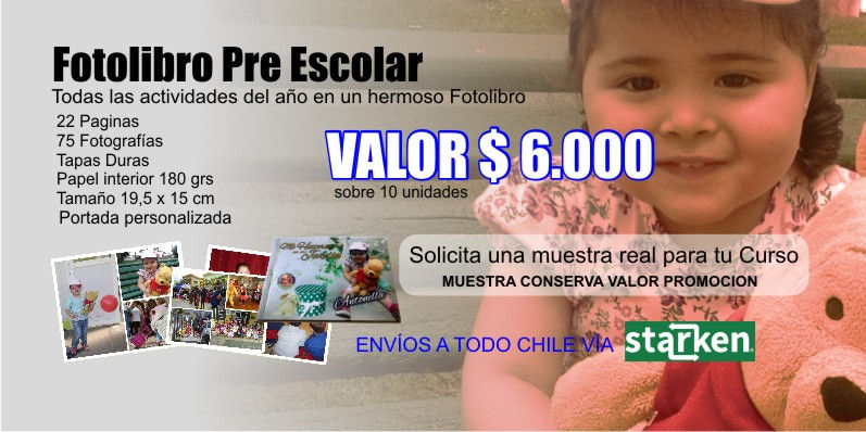 fotolibro pre escolar