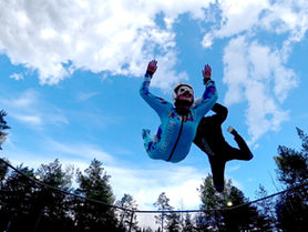 Flying in Latvia | Siguldas Adventures | Aerodium & Zērglis