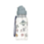 Botella Infantil marca Tutete modelo MARTIANS con ilustraciones de marcianitos y naves espaciales - Accesorios para bebé