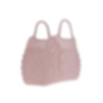 Vista lateral del bolso de rejilla Pink - Accesorios Infantiles