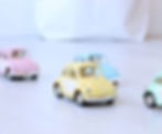 Varios coches Volkswagen Beetle del año 1967