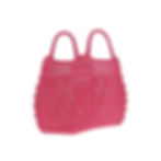 Vista lateral del bolso de rejilla Coral - Accesorios Infantiles