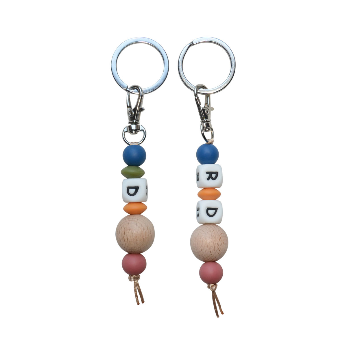 Llaveros Sunset personalizados con iniciales - Accesorios para bebé