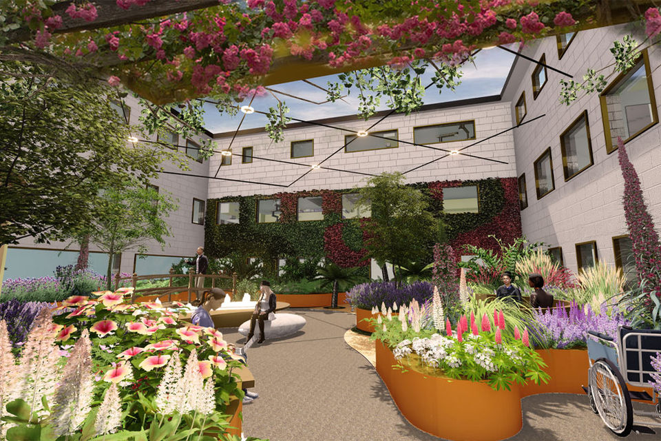 RCHT Critical Care Garden
