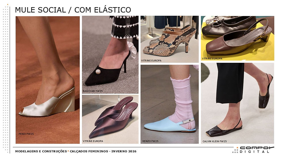 Miniatura: MODELAGENS E CONSTRUÇÕES | Calçados Femininos | INV 26