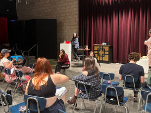 Actors training in a professional acting program in Los Angeles, working on scene study and career-focused development