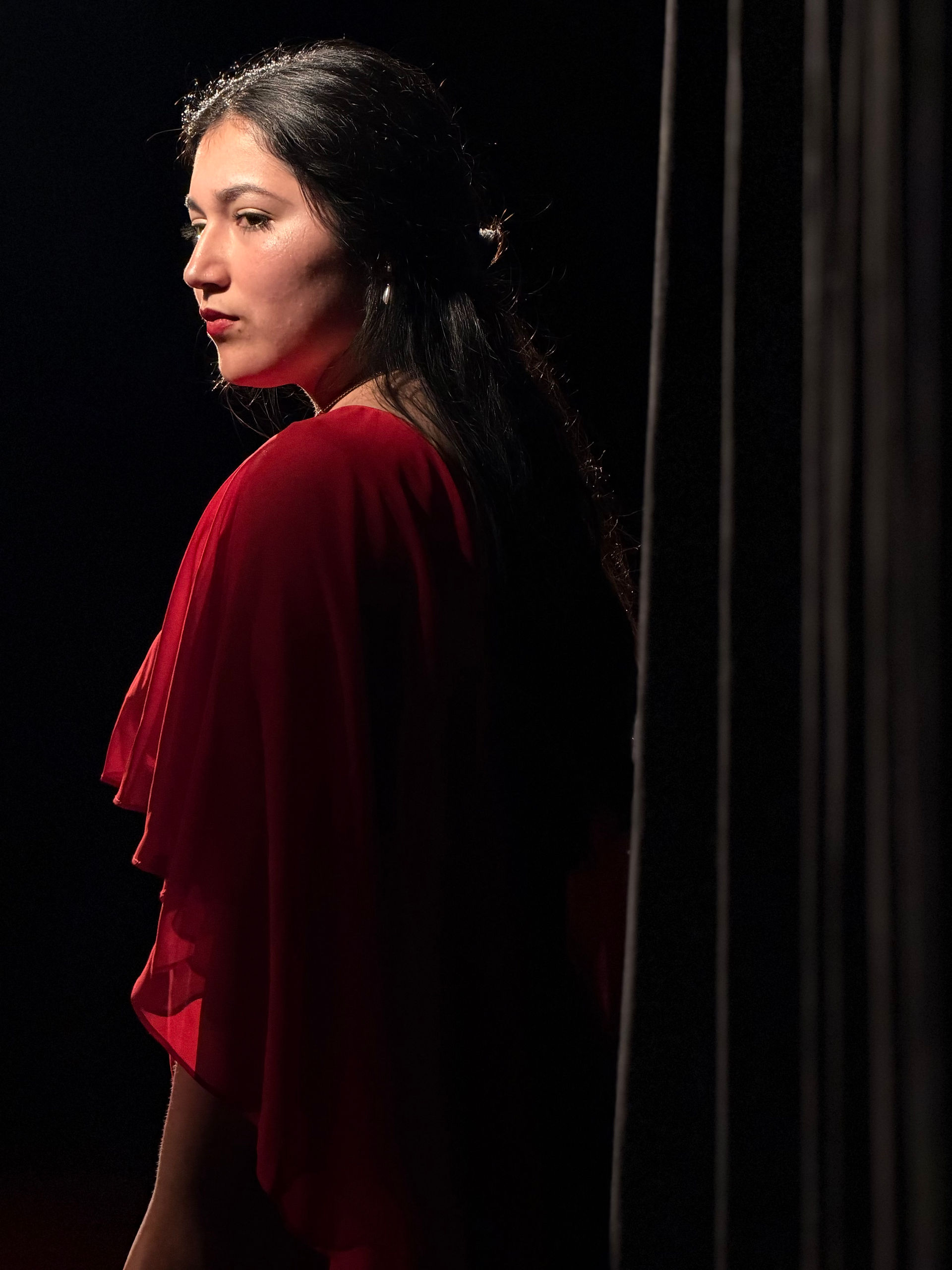 Actress on Stage