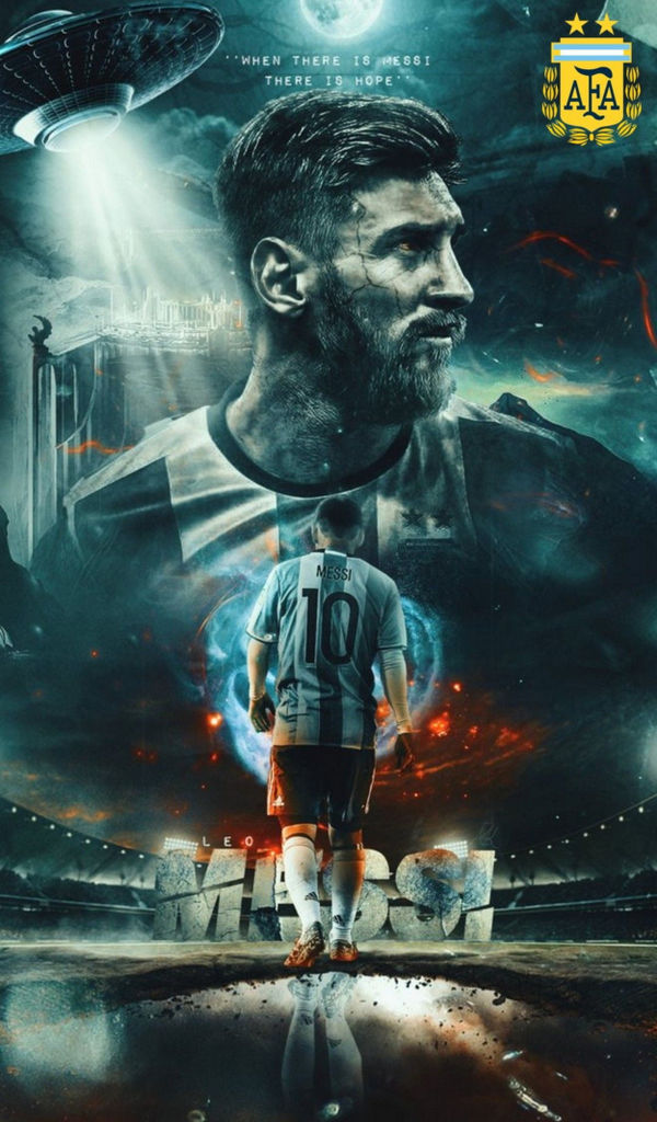 Lionel Messi - 3 - Poster