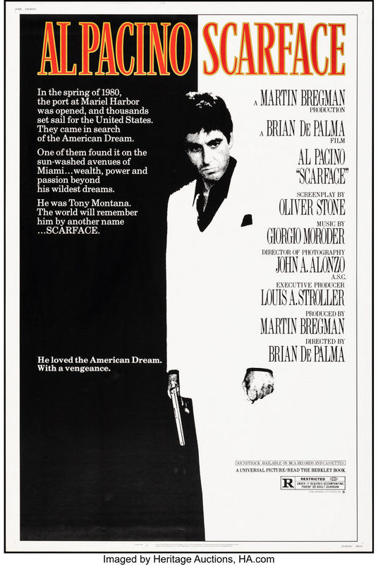 Scarface - White Suit - Poster