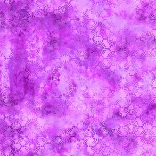 Elysian - Circles - Pink by Jason Yenter | OntheBiasDesigns