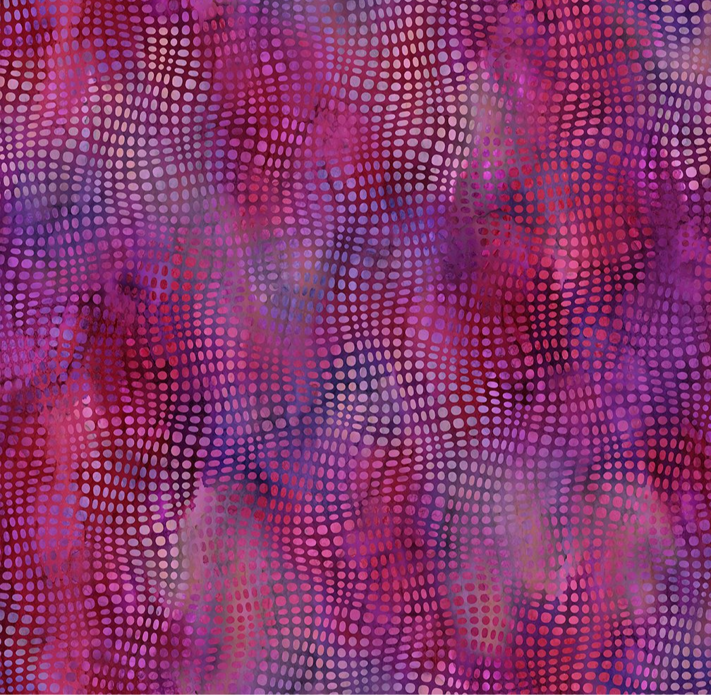 In The Beginning Fabrics - Impressions - Dots Magenta 11JYS-6 | On The Bias Designs