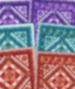 In The Beginning Fabrics - Allure Quilt Pattern | On The Bias Designs