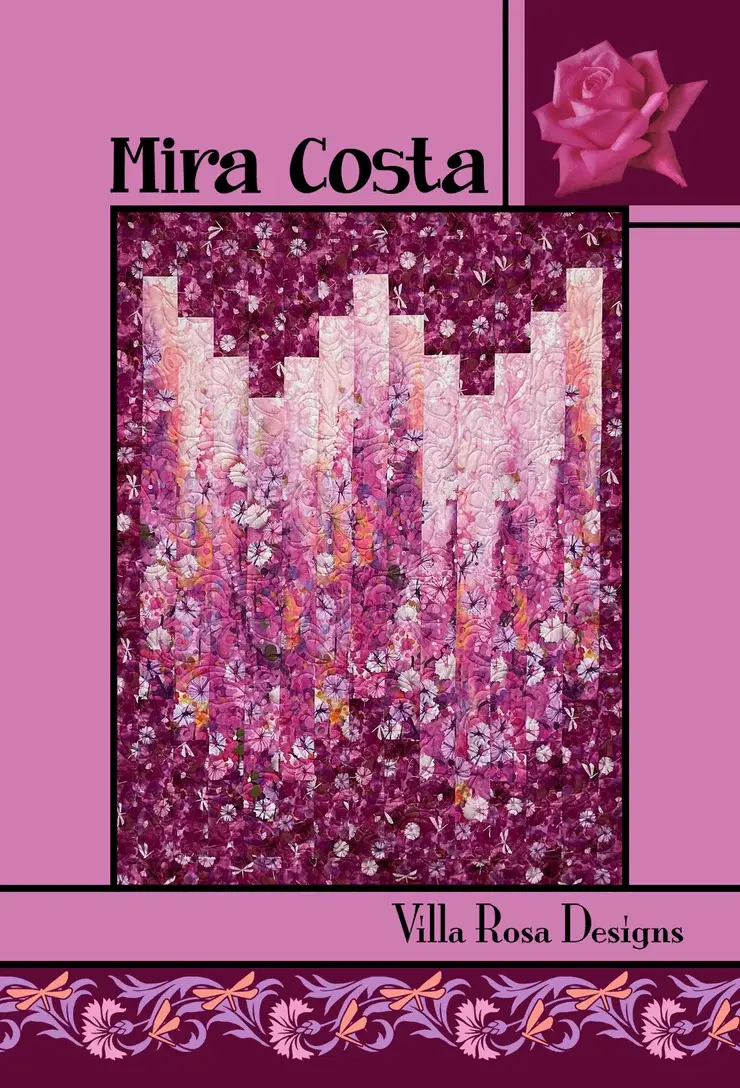 Villa Rosa Designs - Mira Costa Quilt Pattern | On The Bias Designs
