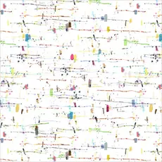 Windham Fabrics - Painted Path - Stars and Stop 55439D-1