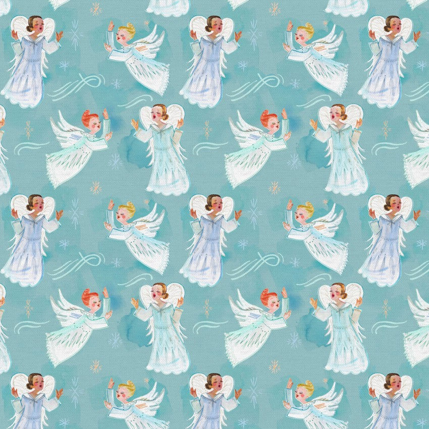 Christmas Peace - Angels | OntheBiasDesigns
