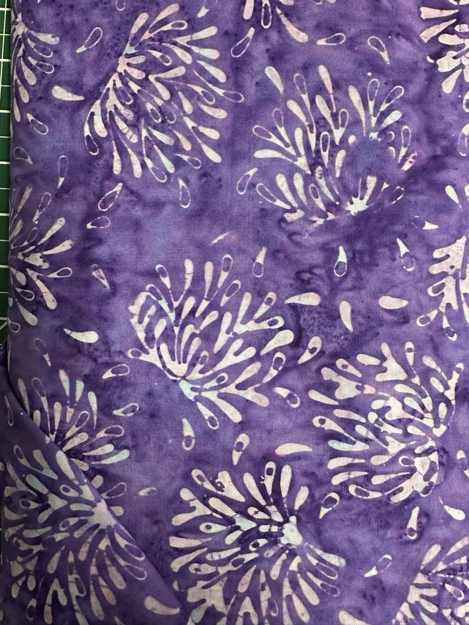 Island Batik - Purple Flower |  On The Bias Designs