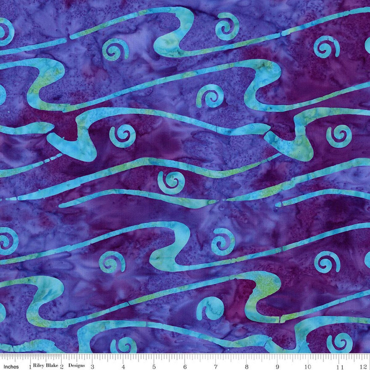 Riley Blake Designs - Expressions Batik - Bold in Bloom - Purple Outburst BT23515-186 | On The Bias Designs
