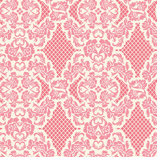 Benartex - Cupids Arrow - Romantic Lace Light Pink | On The Bias Designs