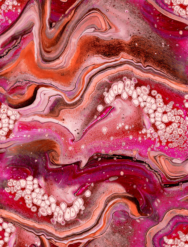 Fusion II - Swish - Pink | OntheBiasDesigns