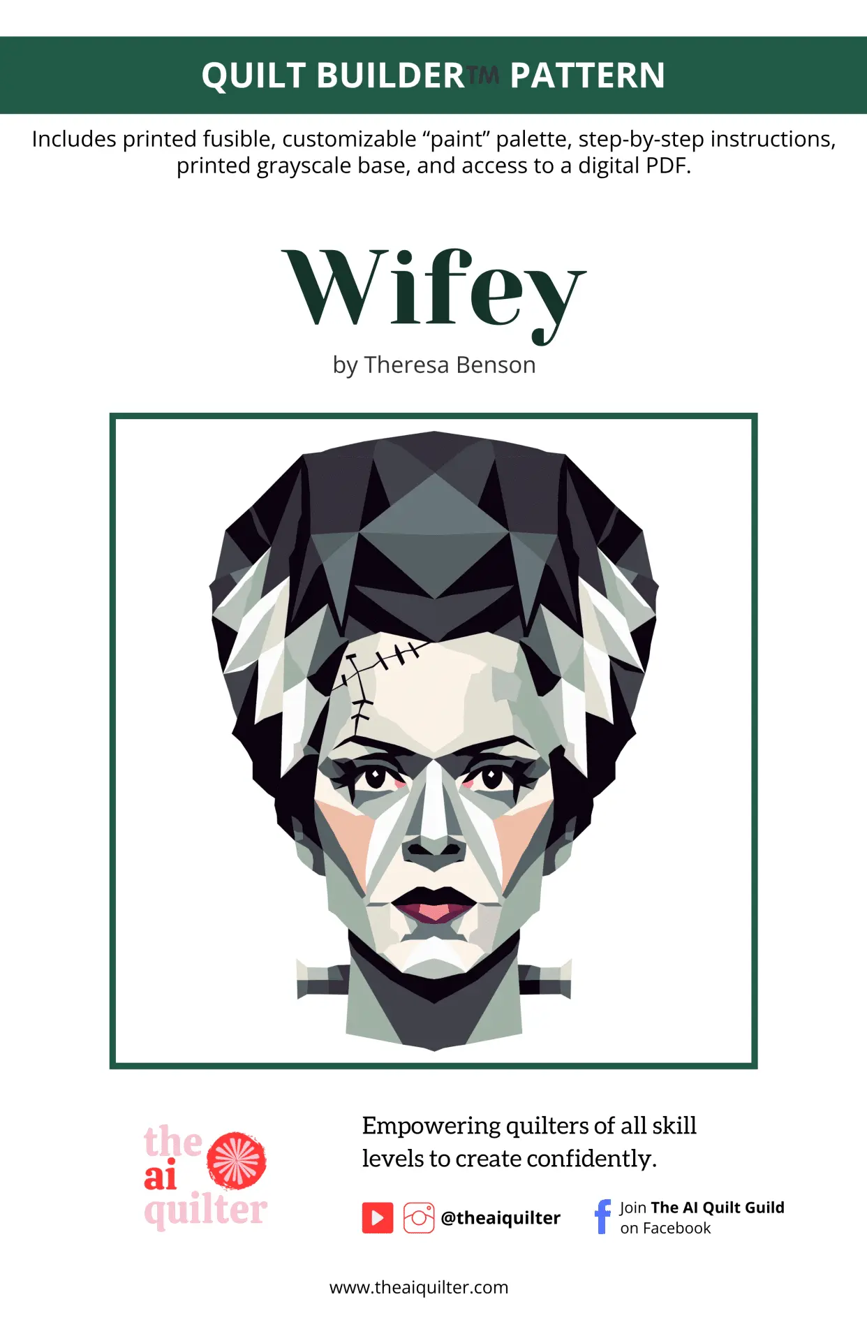 The AI Quilter - Wifey Quilt Builder Pattern Bundle | On The Bias Designs