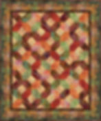 In The Beginning Fabrics - Evanescence - Gemstone Spice Quilt Kit | On The Bias Designs