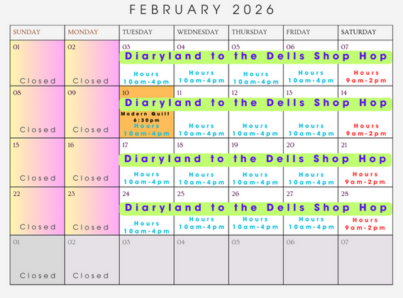 On The Bias Designs - February 2026