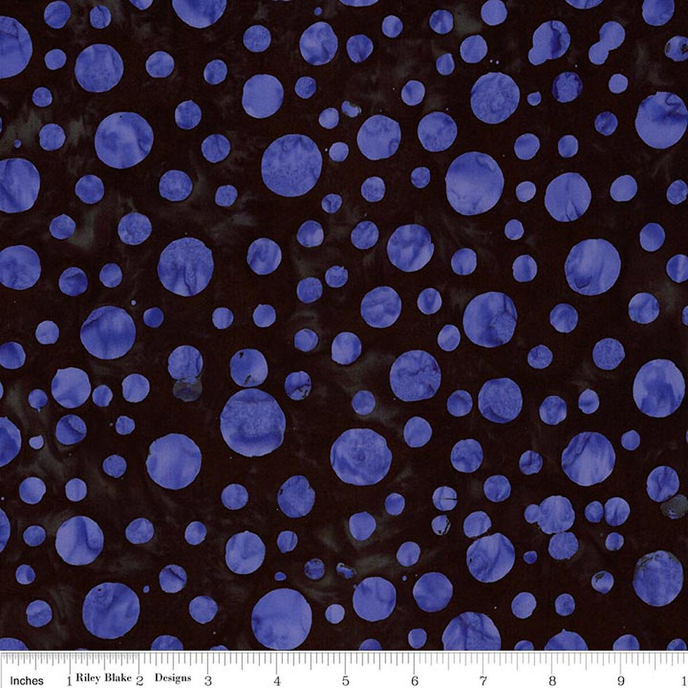 Riley Blake Fabrics - Expressions Batiks - Kinetic Energy Grape Coal | On The Bias Designs