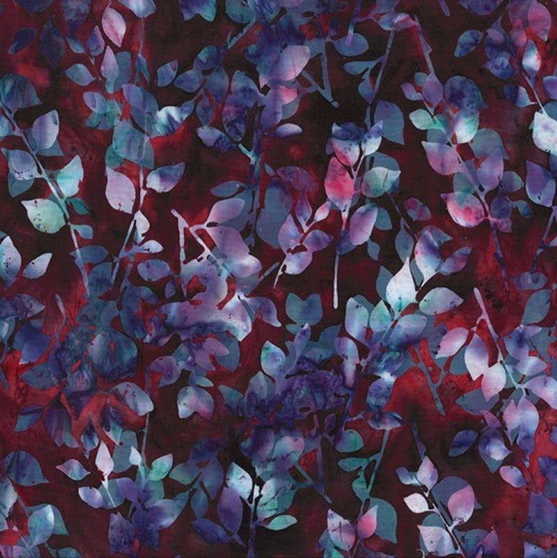Hoffman Fabrics - Bali Batiks - W2585-143-Ruby | On The Bias Designs