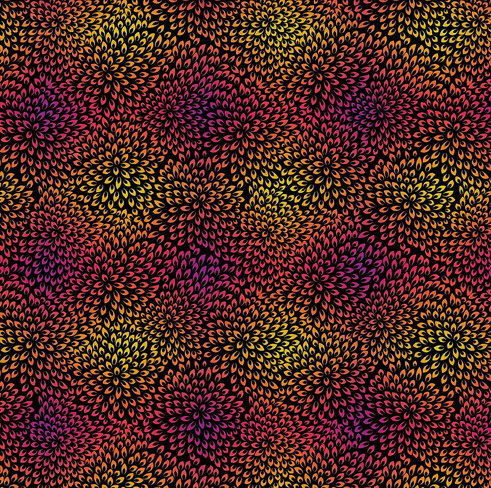 In The Beginning Fabrics - Vivid - Mumms Multi 9VIV-1 | On The Bias Designs