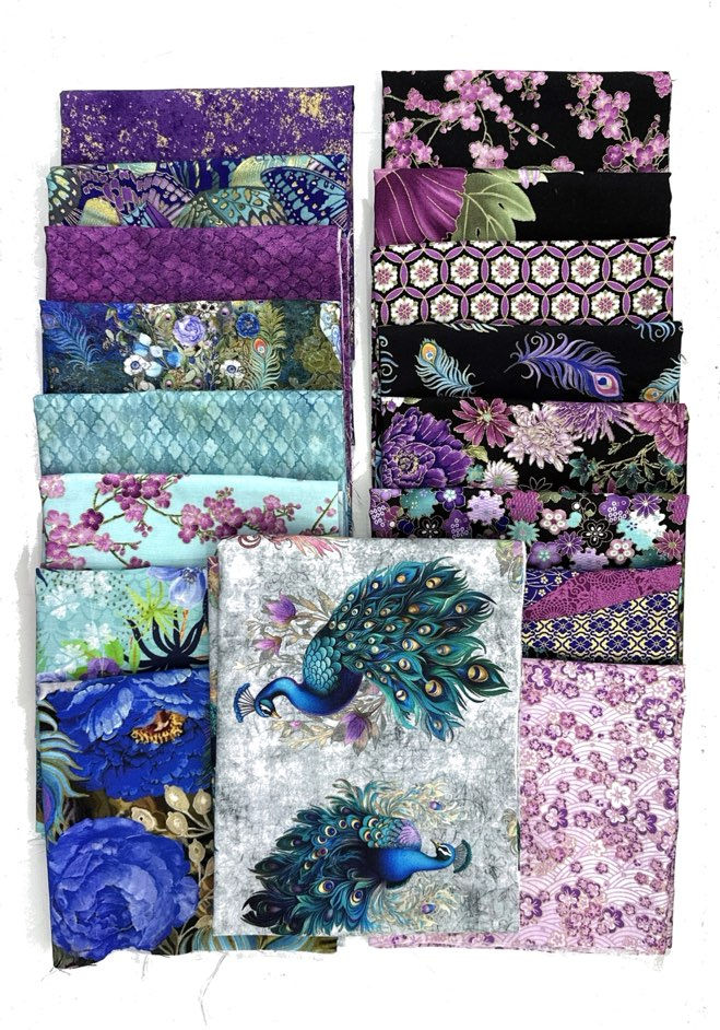 Reimagined - Glimmer Quilt Kit - Fabric Selection | On The Bias Designs